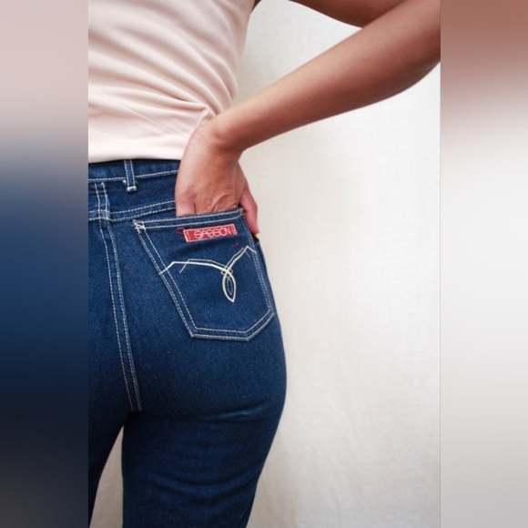 Vintage SASSON 80'S Straight Leg Jeans - Picture 1 of 12